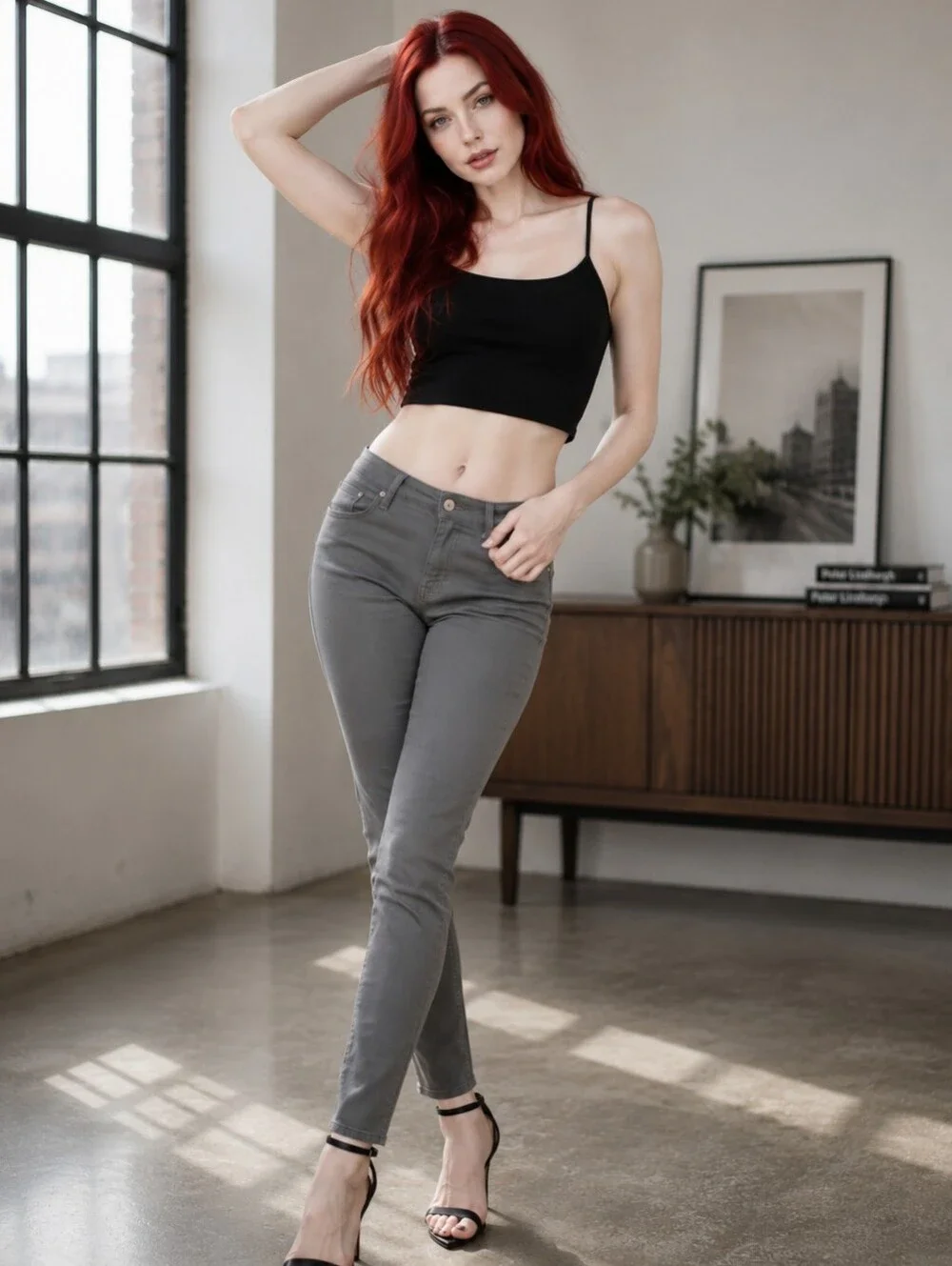 NWT Calvin Klein Grey Stretch Ankle Pants - Women's Size 12 - Skinny Fit